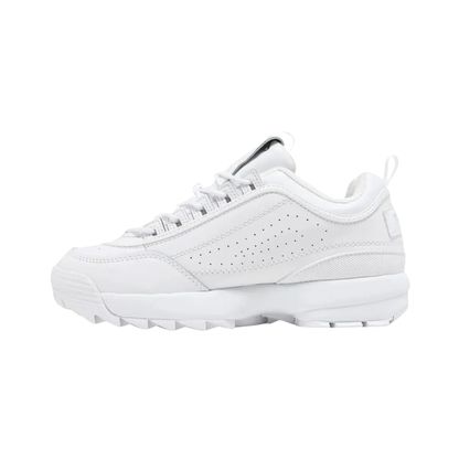 Tenis Fila Disruptor Ii Premium Mujer - 5vf80170100 Blancos Plataforma Chuncky Moda Urbana