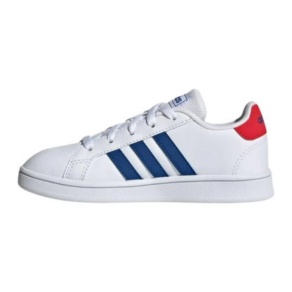 Tenis Adidas Grand Court K- GX5742 Blanco/Azul