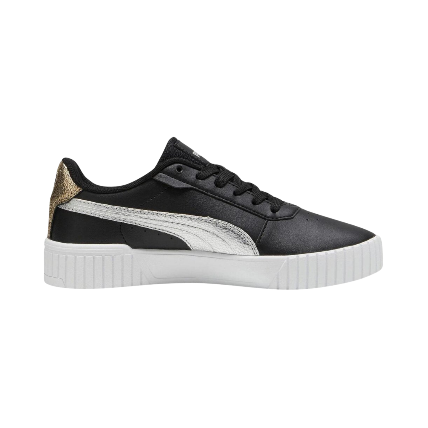 Tenis Puma Carina 2.0 Metallic Shine Mujer - 39509602 Negro