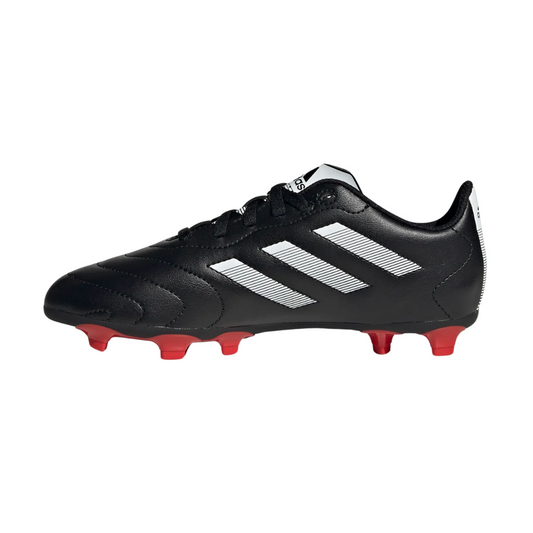Tenis Adidas Goletto VIII FG Para Futbol -GX7793 Negro/Blanco/Rojo