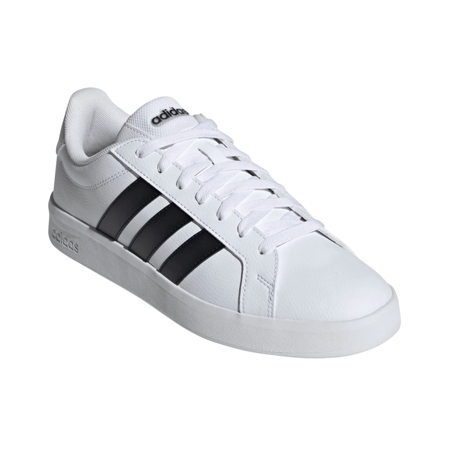 Tenis Adidas Grand Court Base 3.0 Unisex - JR4613 Blanco / Negro Casuales