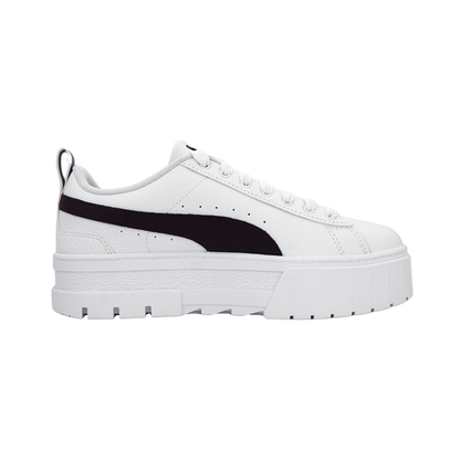 Tenis Puma Mayze Lth Casuales Mujer - 38452729 Blancos Plataforma Chunky