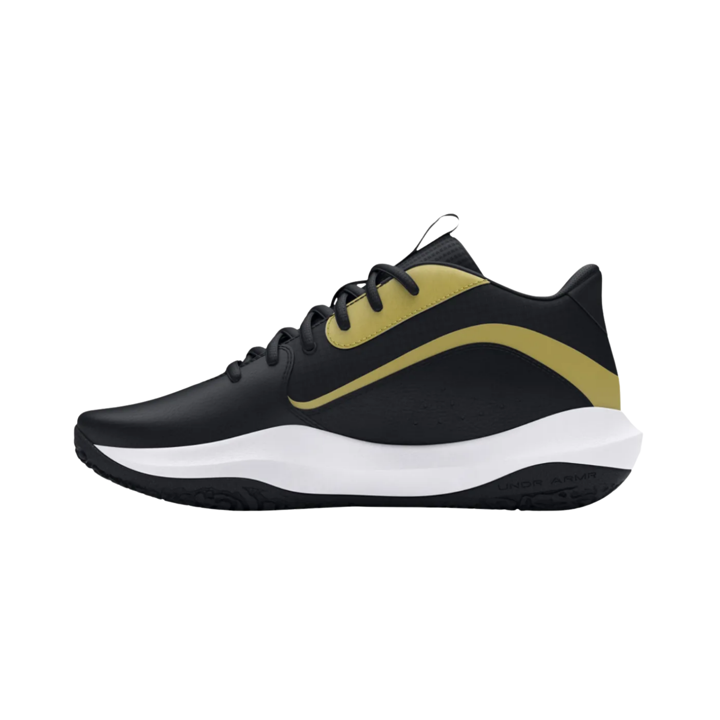 Tenis Under Armour Lockdown 7 Básquetbol Hombre - 3028512001 Negro  Bota