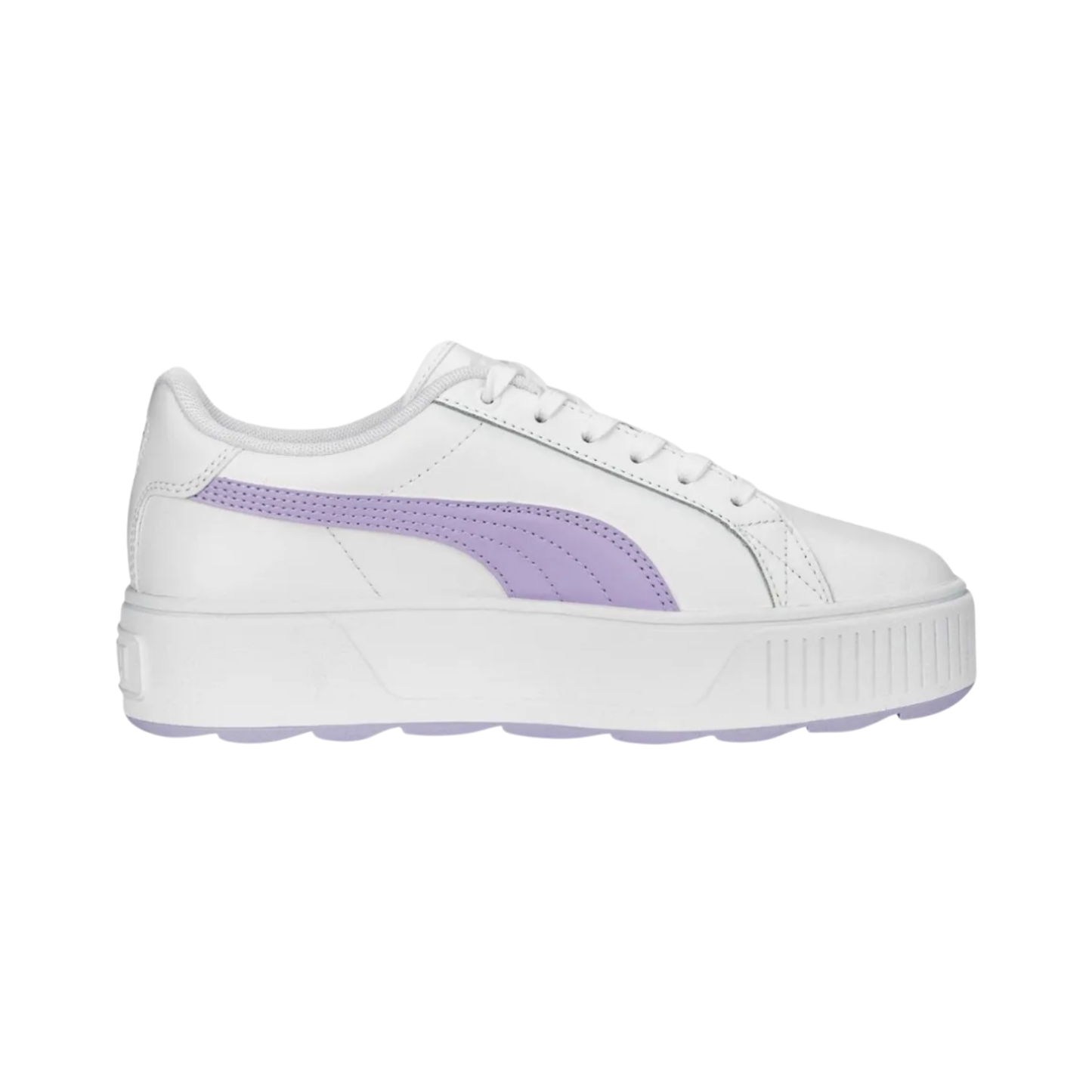 Tenis Puma Karmen L Plataforma Mujer - 38461510 Blanco / Lila