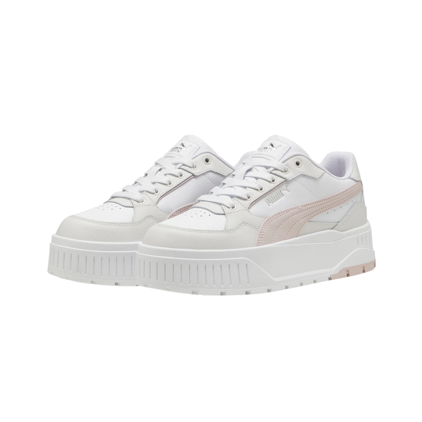 Tenis Puma Karmen Ii Idol Casuales Mujer - 39746104 Blanco Plataforma Cómodos
