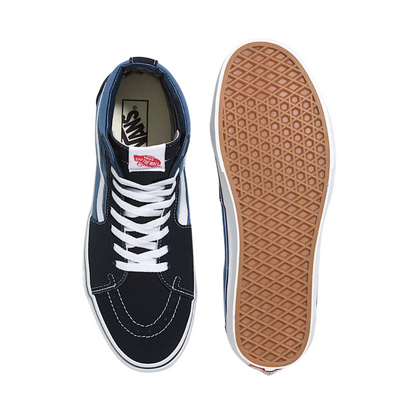 Tenis Vans Sk8-Hi Azul/Blanco- Sk8-Hi Azul/Blanco