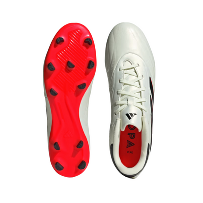 Tenis Adidas Copa Pure LL FG Para Futbol - IF5448  Beige/Negro/Naranja