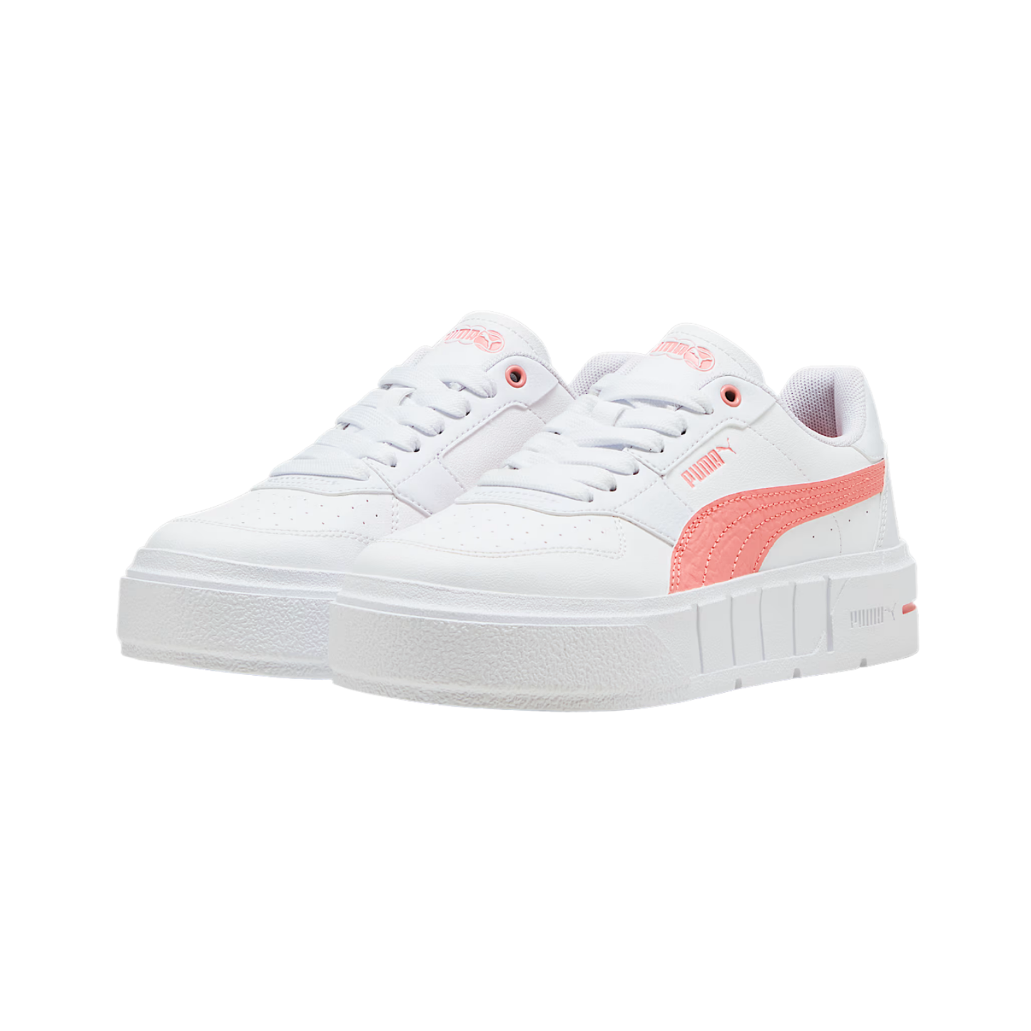 Tenis Puma Cali Court Mi Juvenil Mujer - 39871903 Blanco / Rosa