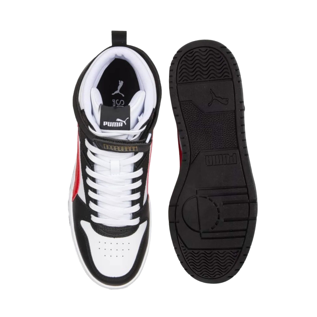 Tenis Puma Rbd Game Bota Hombre - 38583905 Blanco / Rojo Agregar a