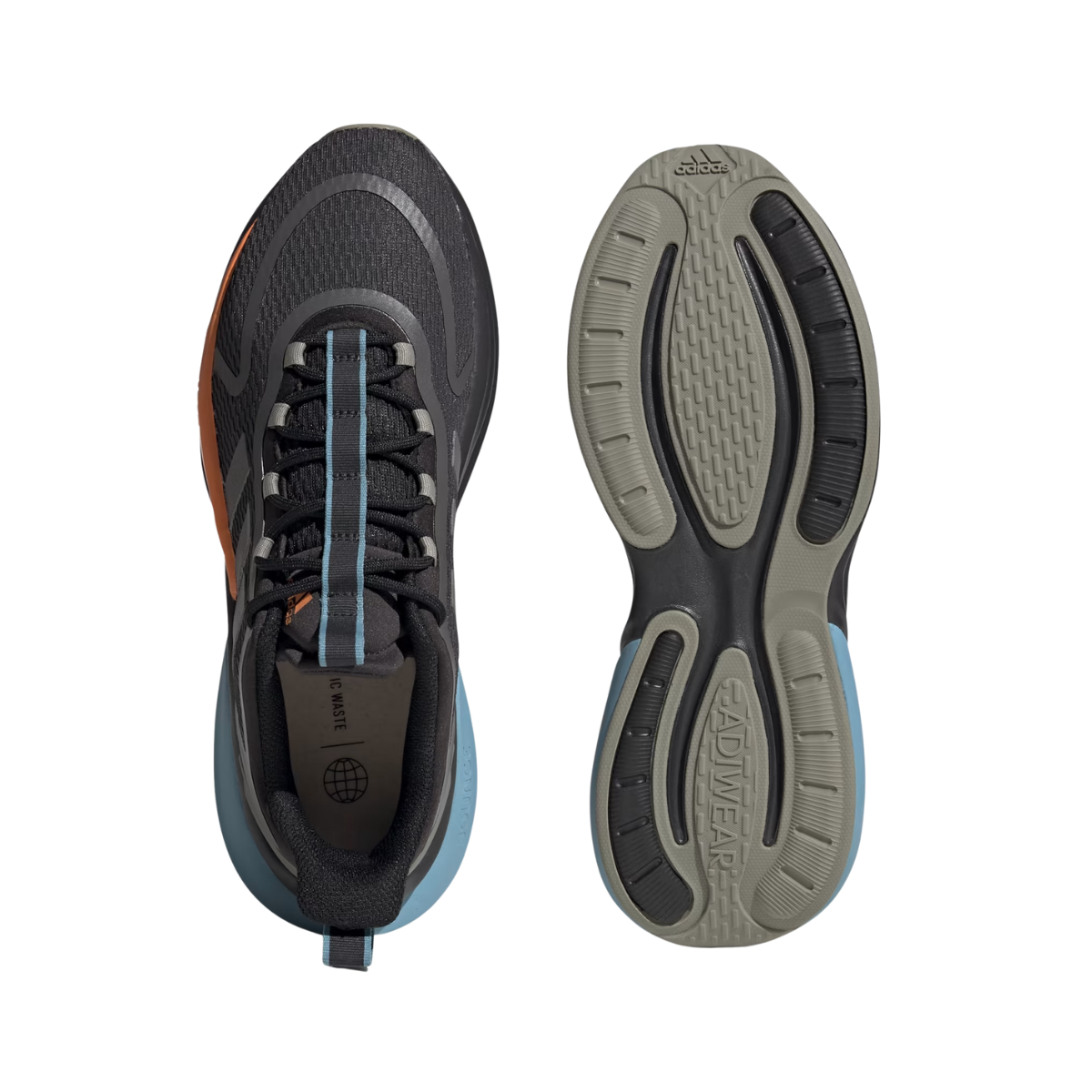 Tenis Adidas Alpha Bounce + Unisex - HP6140  Negro/Multicolor