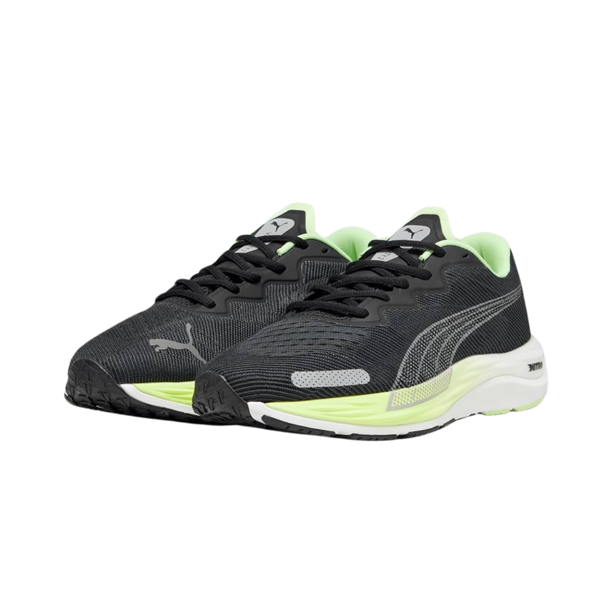 Tenis Puma Velocity Nitro 2 Hombre - 19533718 Negro Running Entrenamiento Ligeros Correr