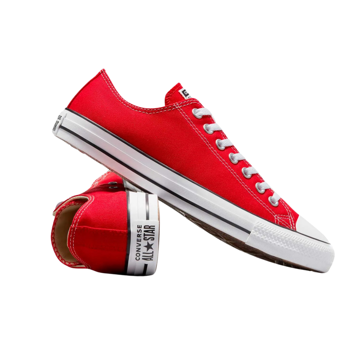 Tenis Converse  Chuck Taylor All Star Choclo Unisex  M9696C Rojo /Blanco