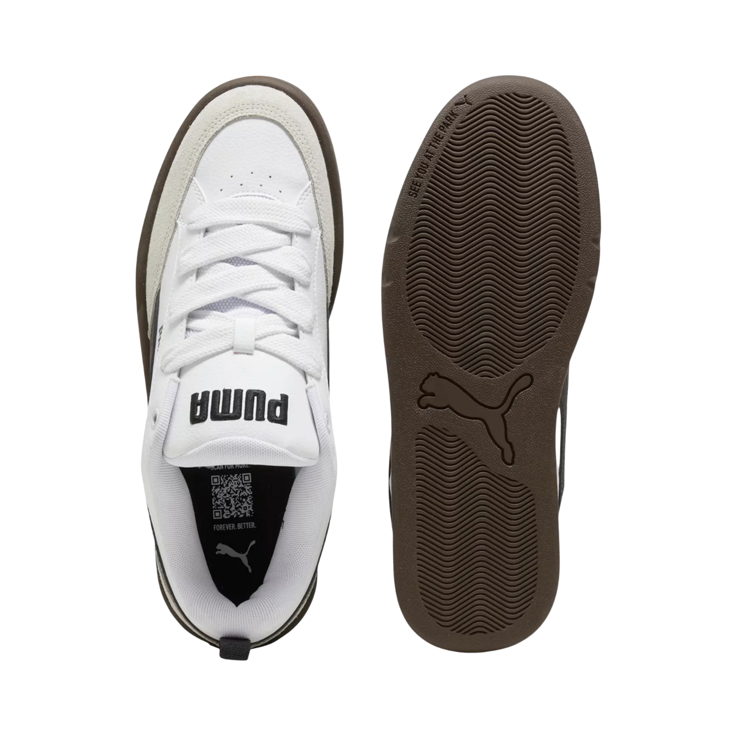 Tenis Puma Park Lifestyle Hombre - 39726201 Blancos Casuales