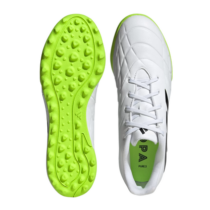 Tenis Adidas Copa Pure .3 TF - GZ2522 Blanco/Verde