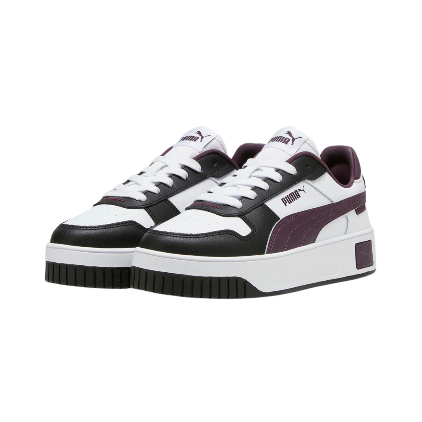 Tenis Puma Carina Street Chunky Mujer - 38939027 Blanco / Negro  Plataforma