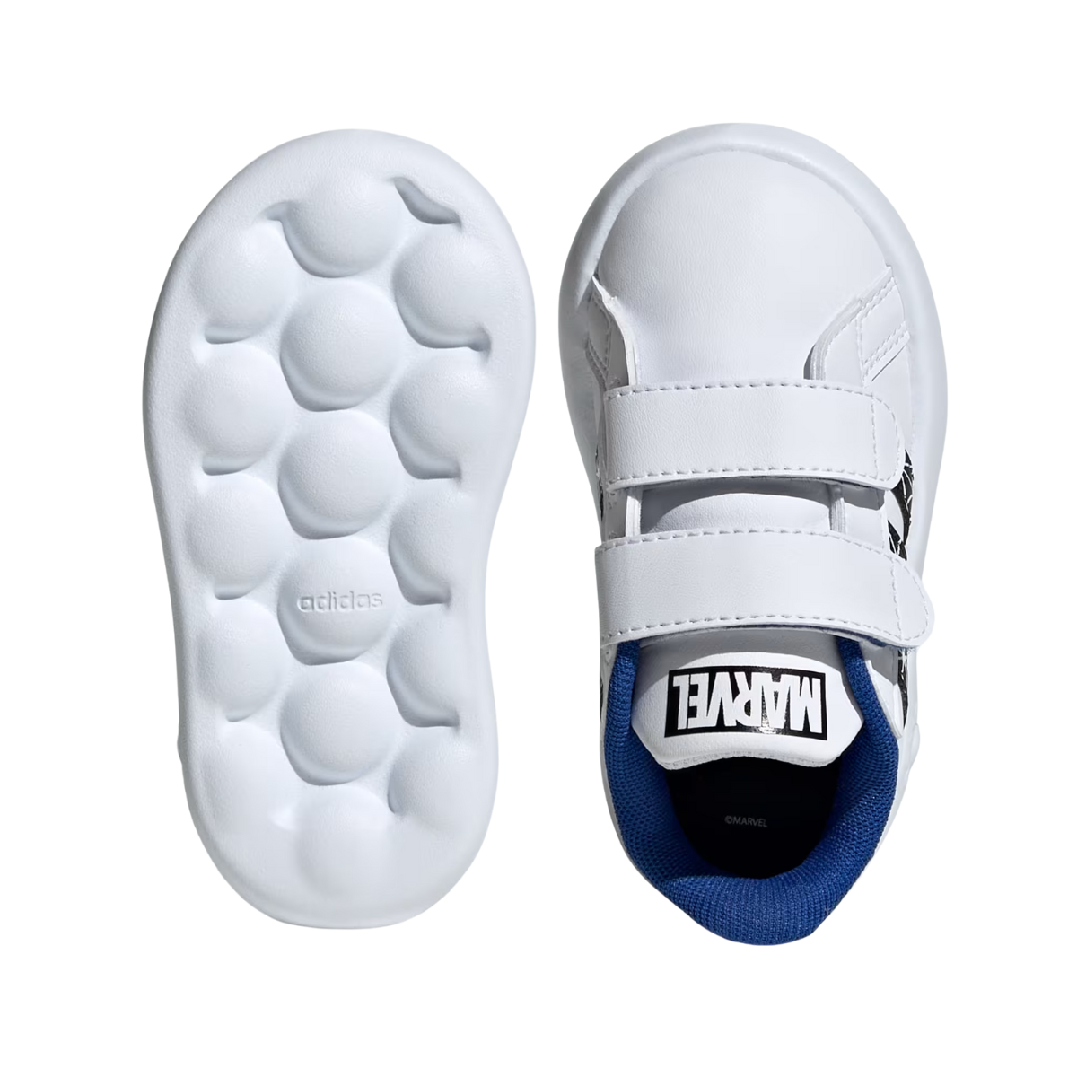 Tenis Adidas Grand Court Hombre Araña Marvel Kids - ID8017