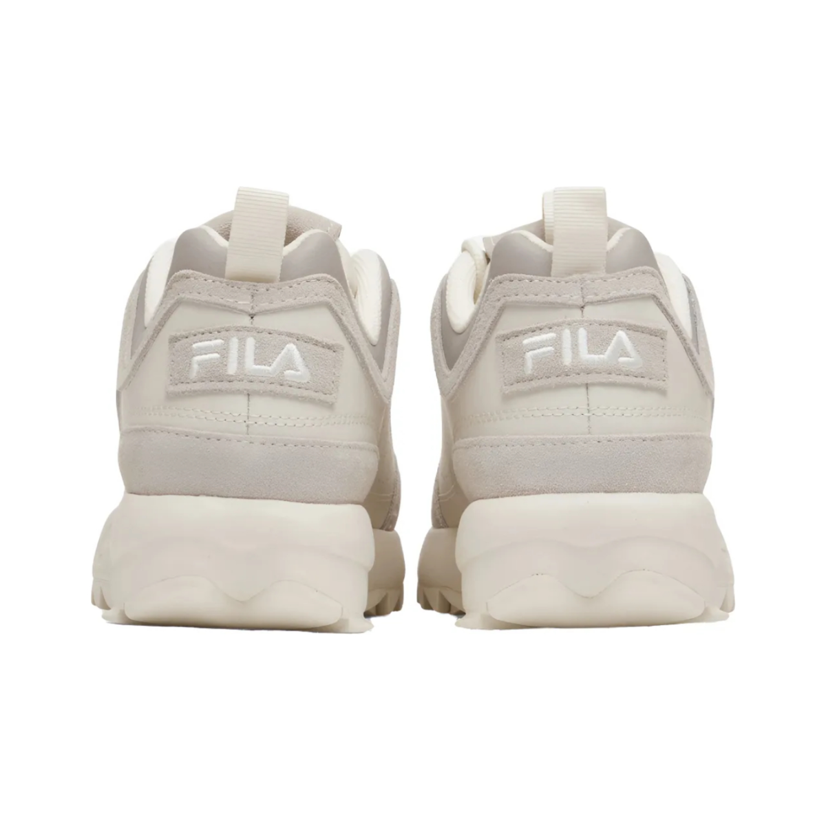 Tenis Fila Disruptor Ii Premium Mujer - 5xm02505101 Beige Chuncky Moda Urbana