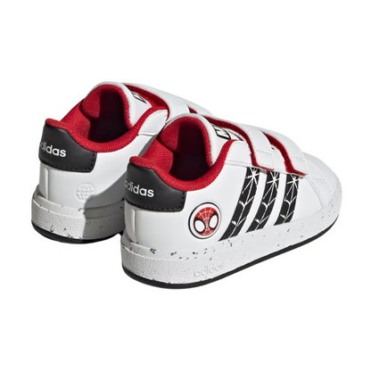 Tenis Grand Court Spider-man Infantil - IF9893 Blanco
