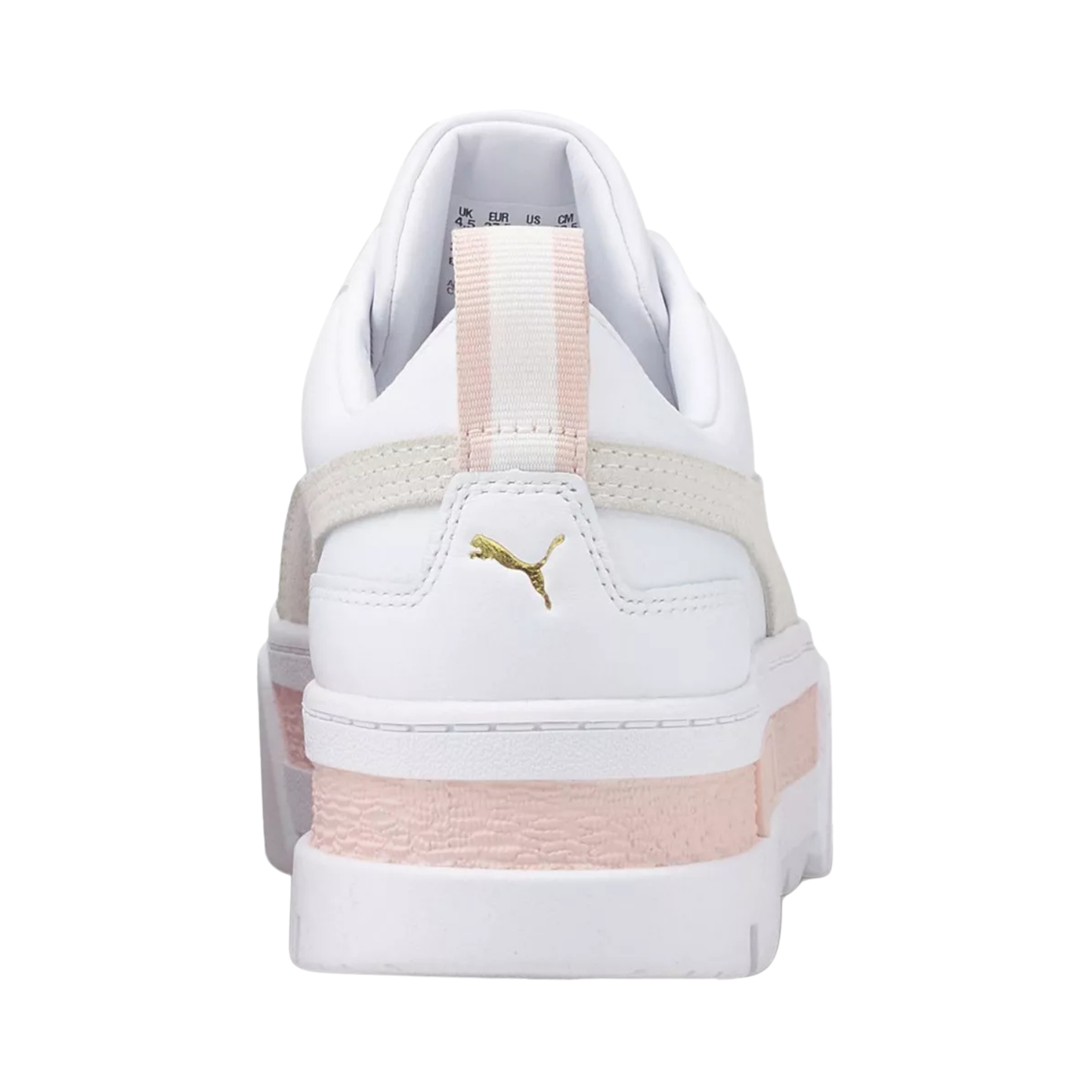 Tenis Puma Mayze Lth Casuales Mujer - 38198308 Blanco Plataforma Chunky