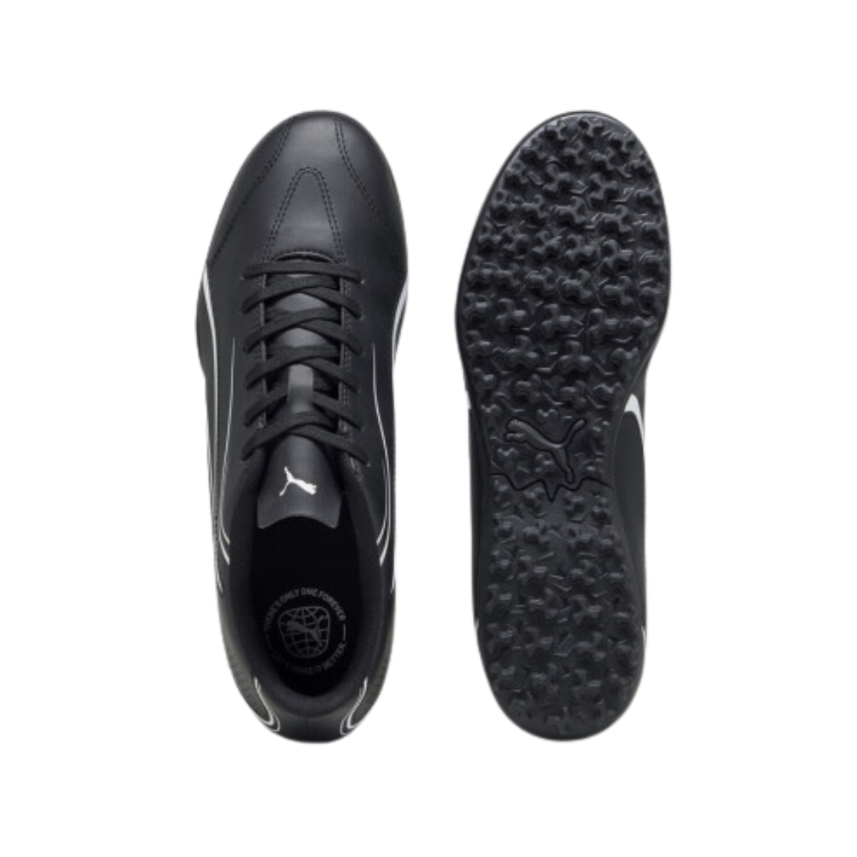 Tenis De Fútbol Rápido Puma Vitoria Tt - 10748401 Ngo/bco