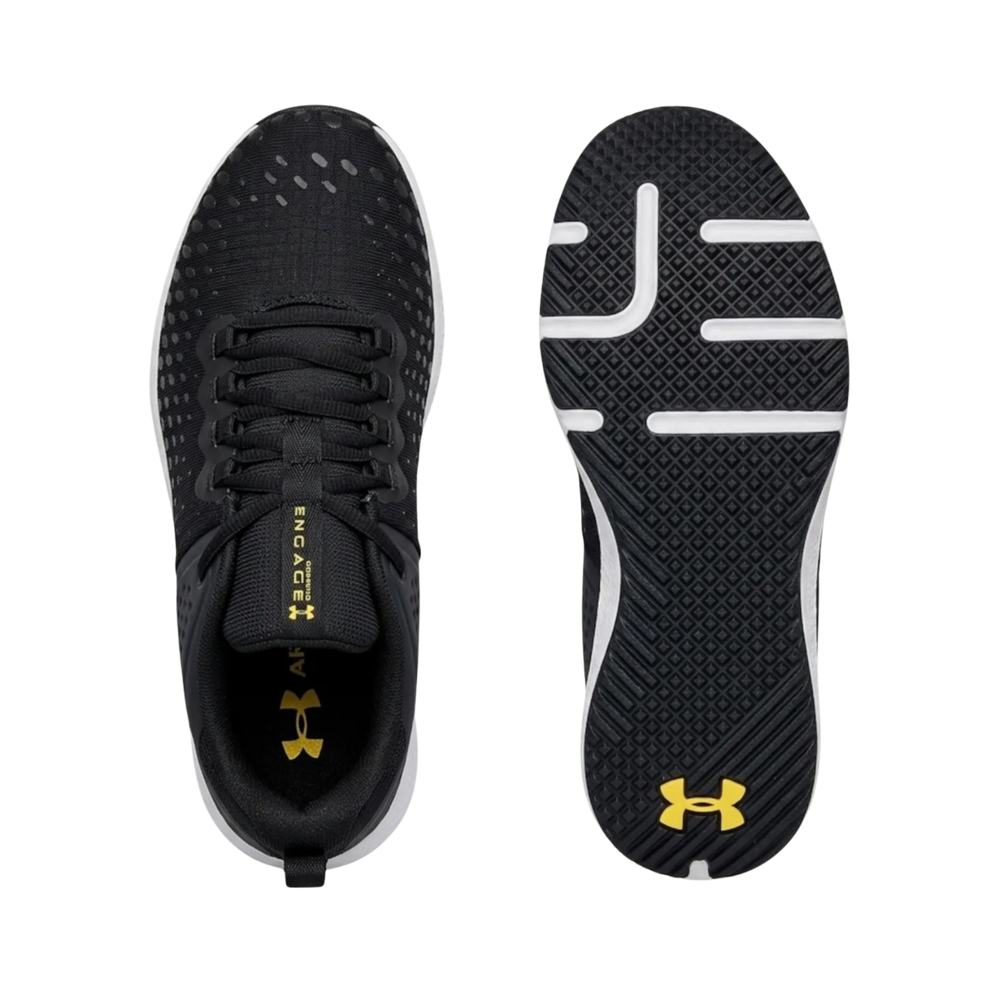 Tenis Under Armour Charged Engage 2 Hombre 3025527003 Negros