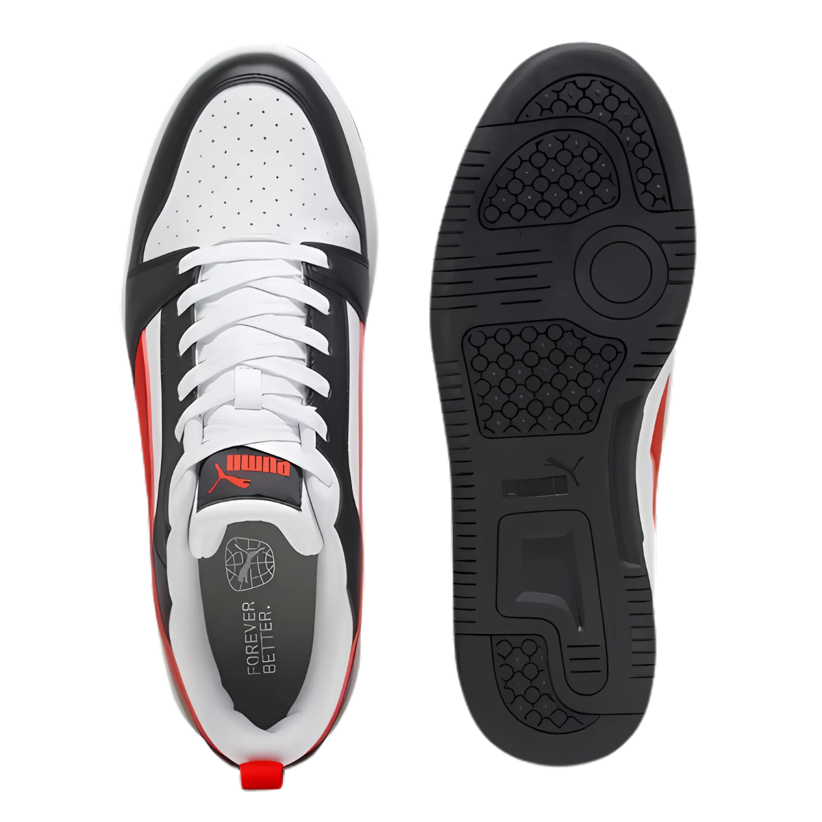 Tenis  Puma Rebound Low v6 Sneackers Unisex  Hombre Casual- 39232804 Rojo