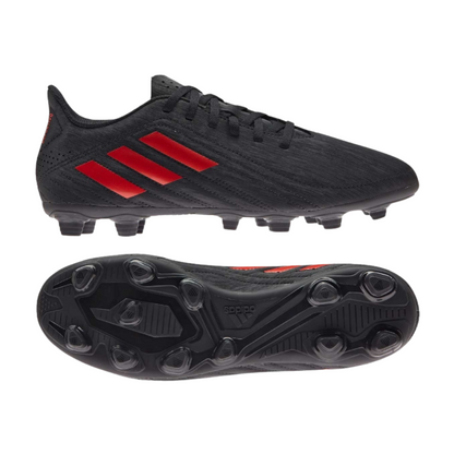 Tenis Adidas Deportivo FxG Para Futbol - FV7911 Negro/Rojo