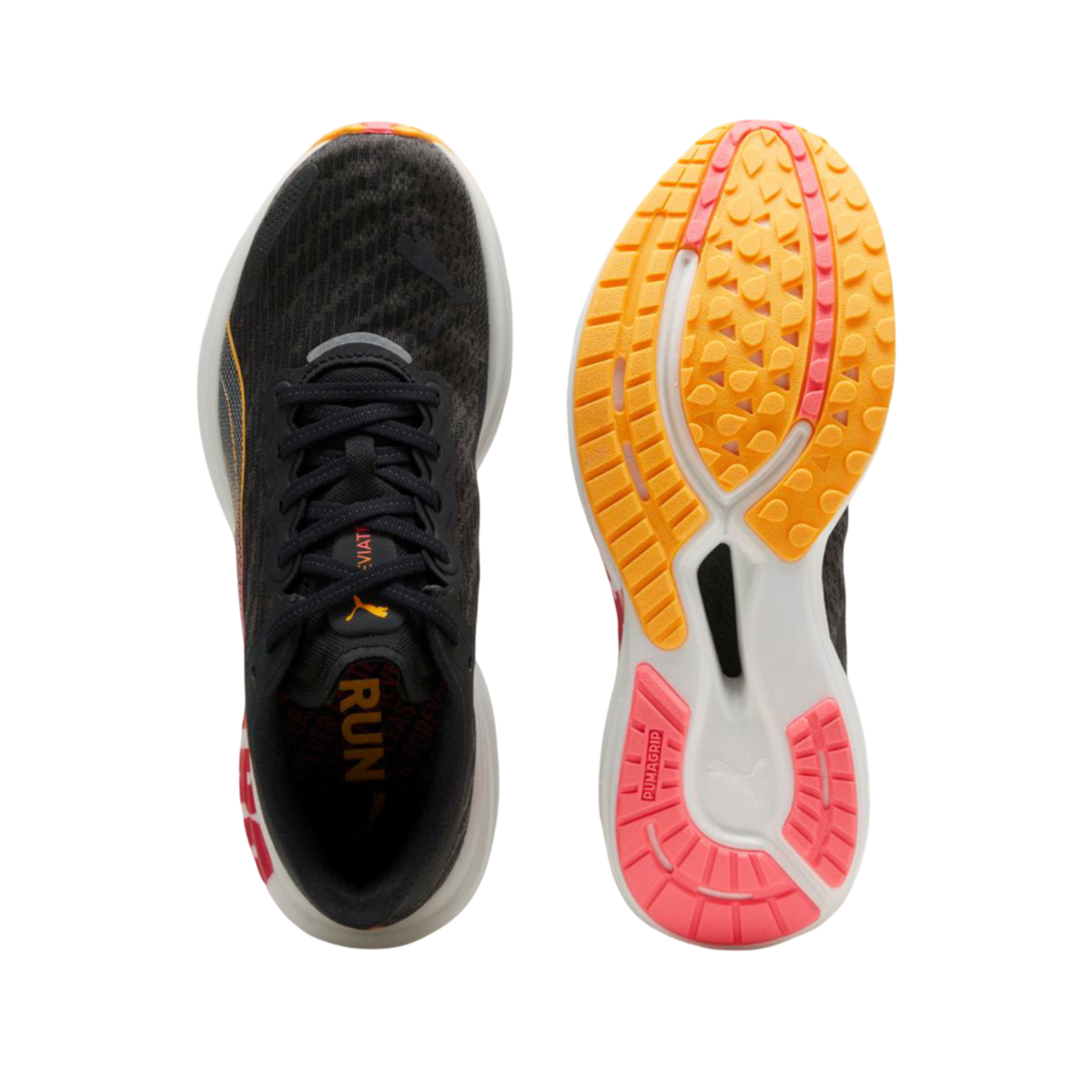 Tenis Puma Deviate Nitro 2 Hombre - 30969701 Negro Running Placa De Carbono