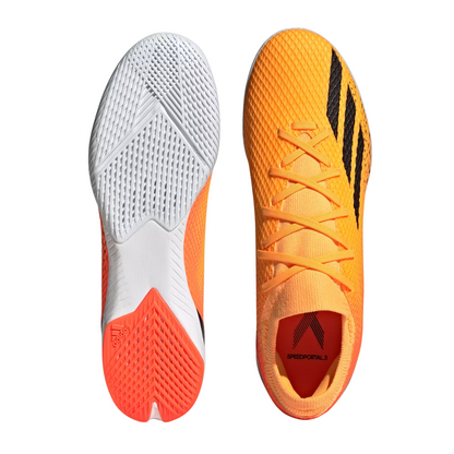 Tenis Adidas X Speedportal.3 IN  Para Futbol - GZ5069 Naranja/Negro