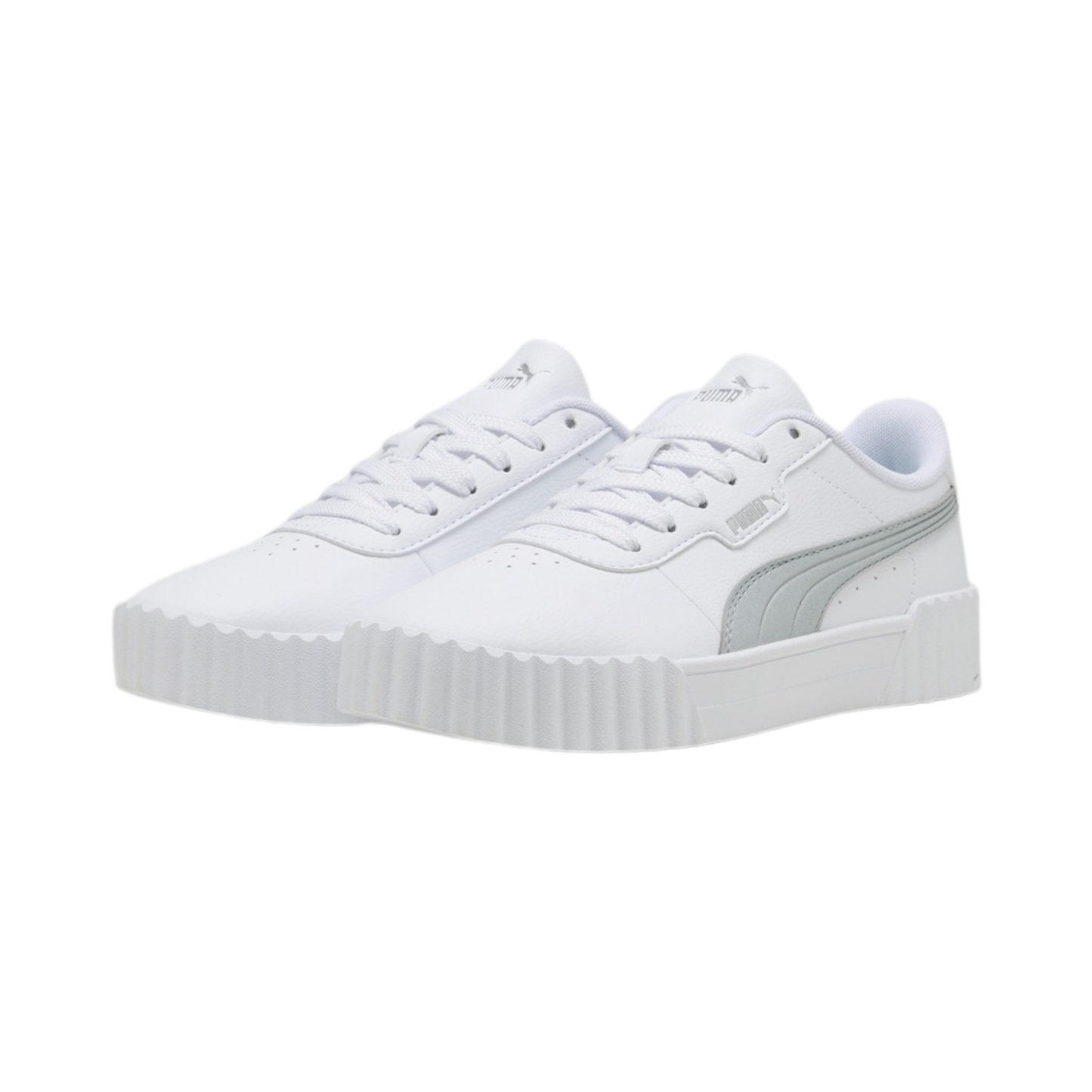 Tenis Puma Carina 3.0 Chic Mujer - 40072201 Blanco / Gris Casuales