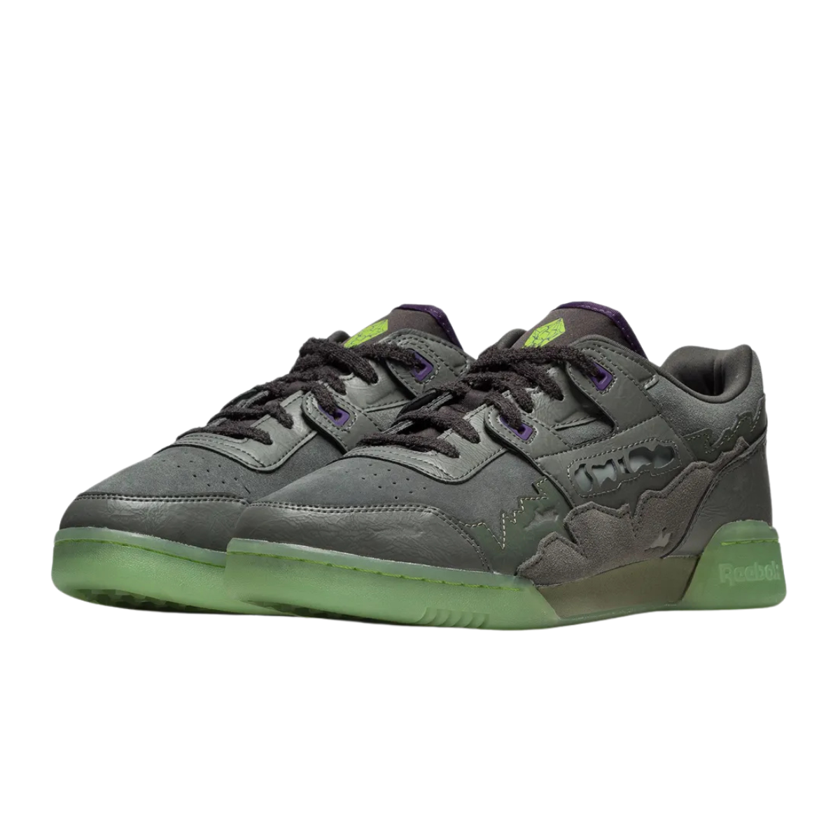 Tenis Reebok De Piel Cosidos Workout Plus Dc Hombre Casuales Sneakers Cómodos De Moda - Hq4575