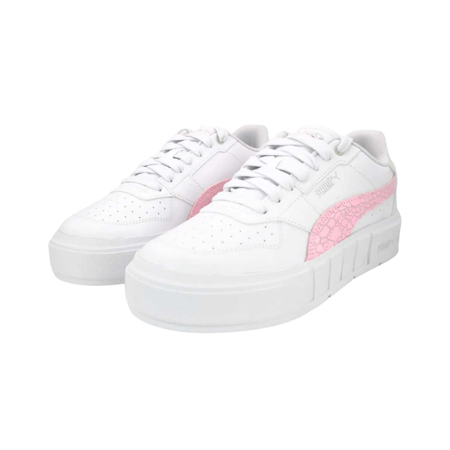 Tenis Puma Cali Court Animal Casuales Mujer - 39556102 Blanco Plataforma