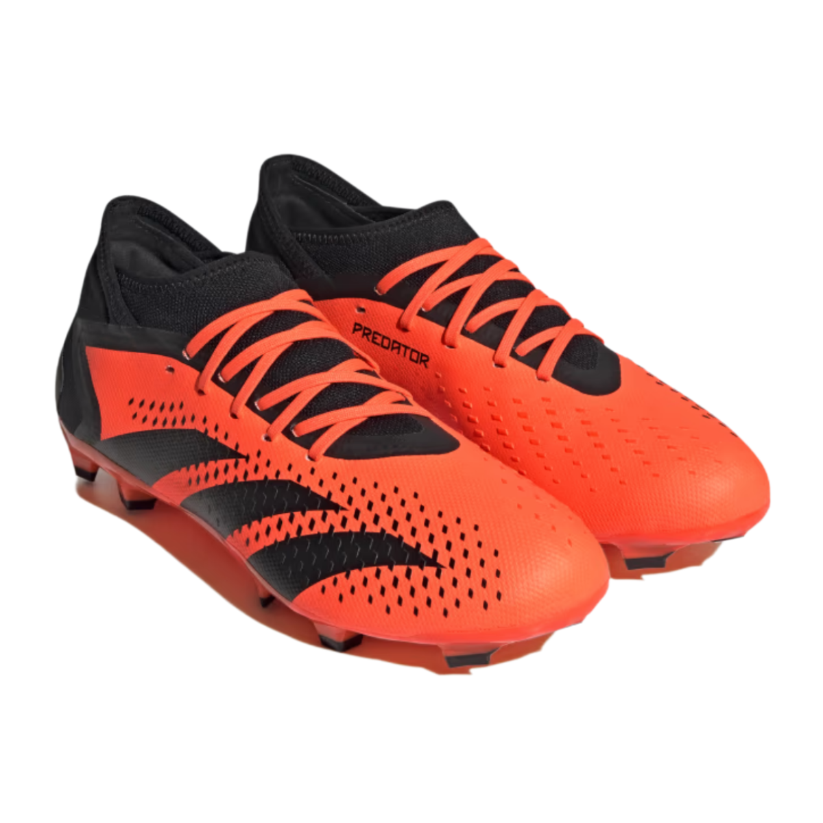 Tenis Adidas Predator Accuracy .3 FG Para Futbol - GW4591 Naranja/Negro