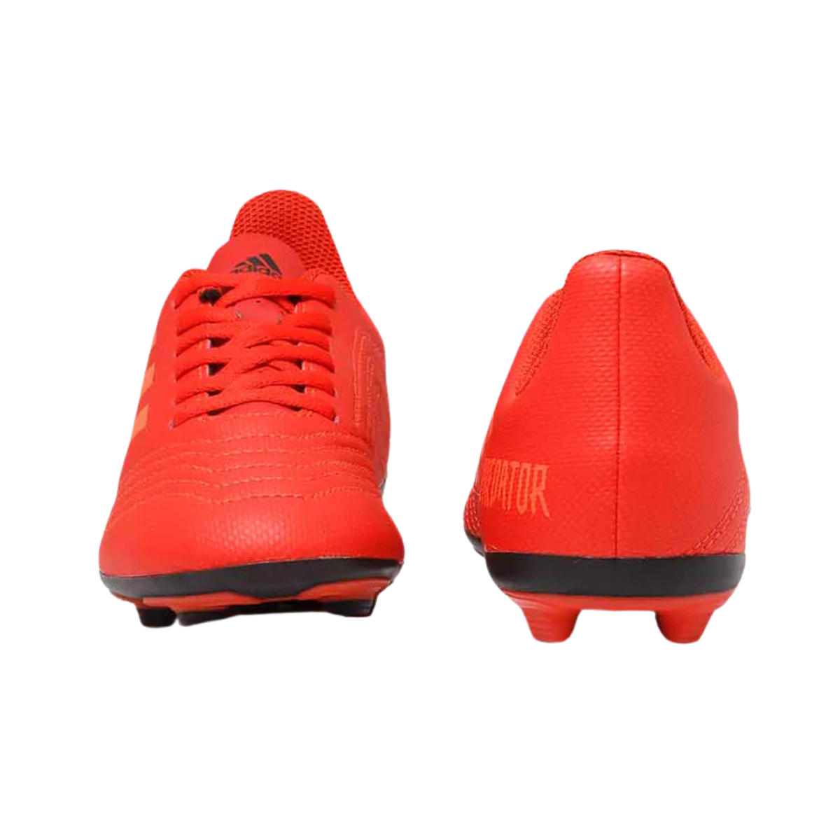 Tenis Adidas Predator 19.4 fXG Jr Para Futbol - CM8541 Naranja Fosforescente