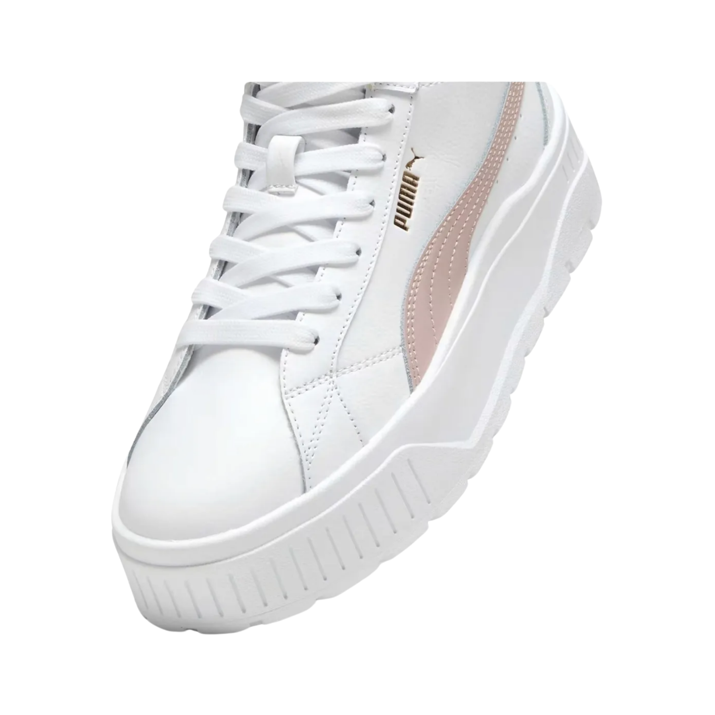 Tenis Puma Karmen Ii Mid Bota Urbanos Mujer - 39745905 Blanco Plataforma Cómodos