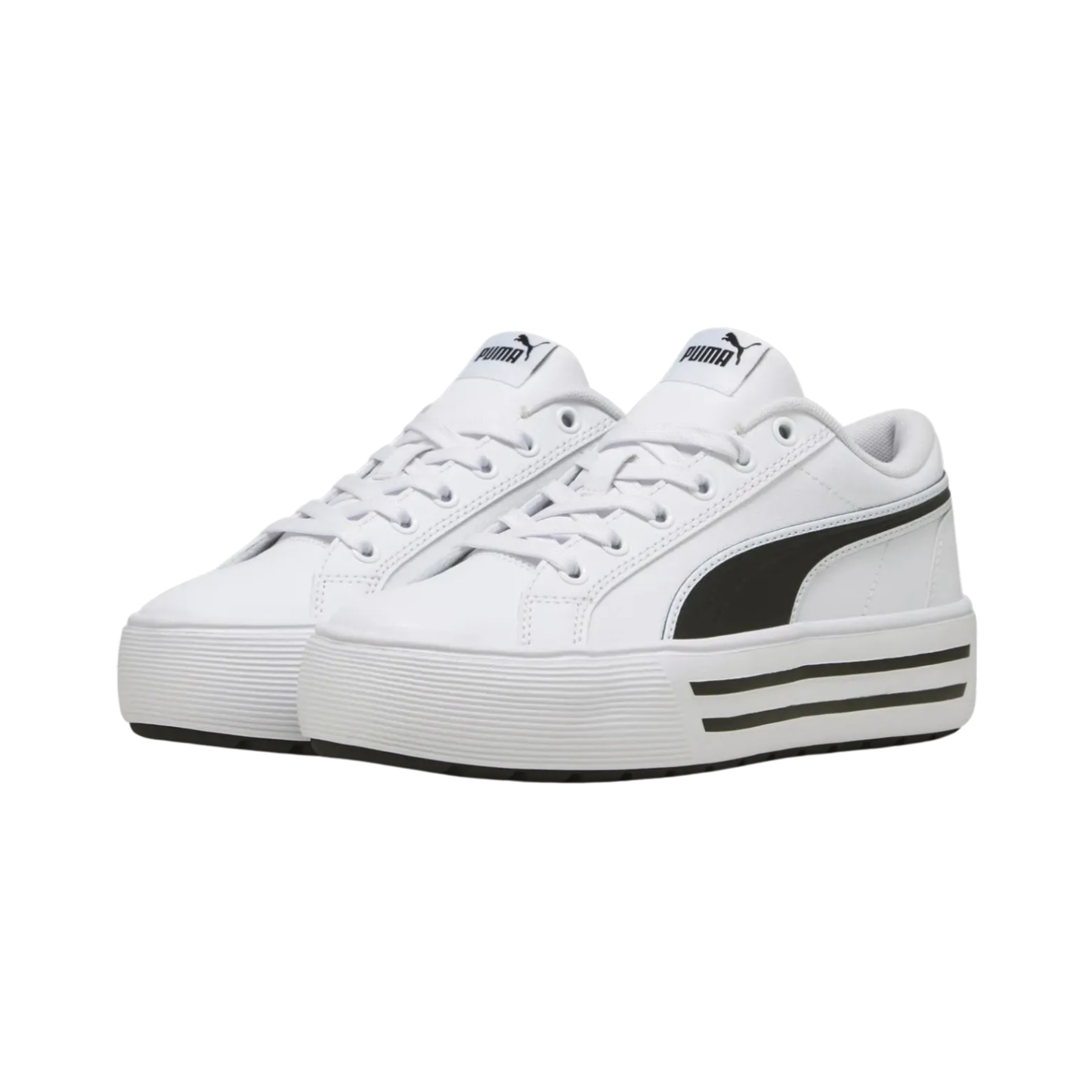 Tenis Puma Kaia 2.0 Con Plataforma Mujer - 39232002 Blanco / Negro Chunky