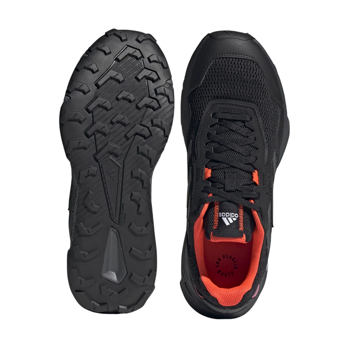 Tenis Adidas Tracefinder  Para Hombre - Q47236 Negro/Neon