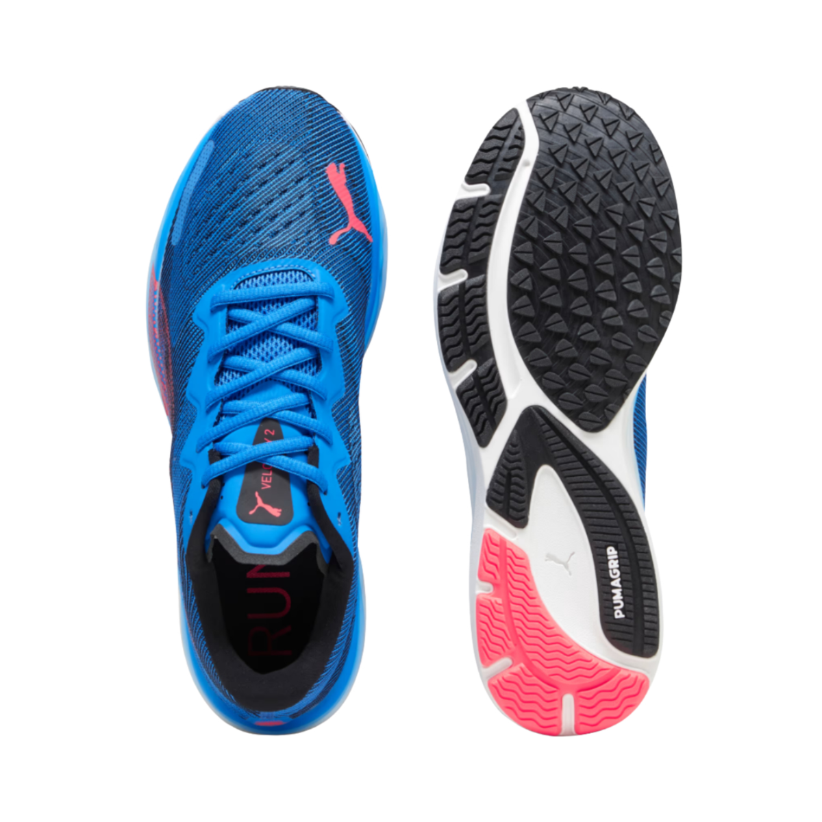 Tenis Puma Velocity Nitro 2 0625 Hombre - 19533719 Azul Running
