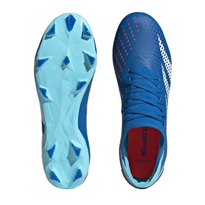 Tenis Adidas Predator Accuracy.3 FG Para Futbol - GZ0026 Azul