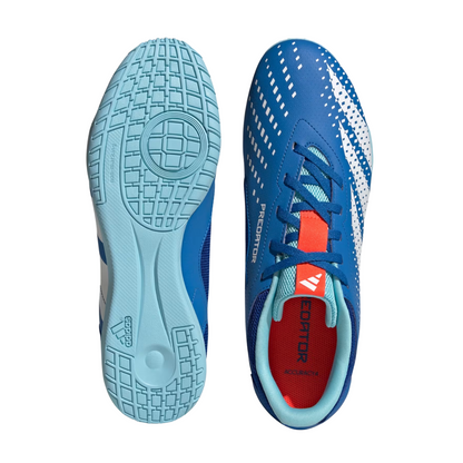Tenis Adidas Predator Accuracy.4 IN Para Futbol - GY9989 Azul/Blanco