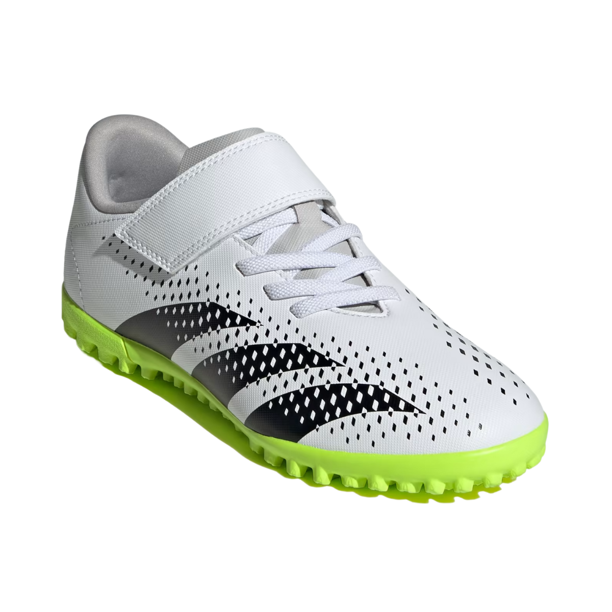 Tenis Adidas Predator Accuracy.4 H&L TF JR - IE9442 Blanco/Verde