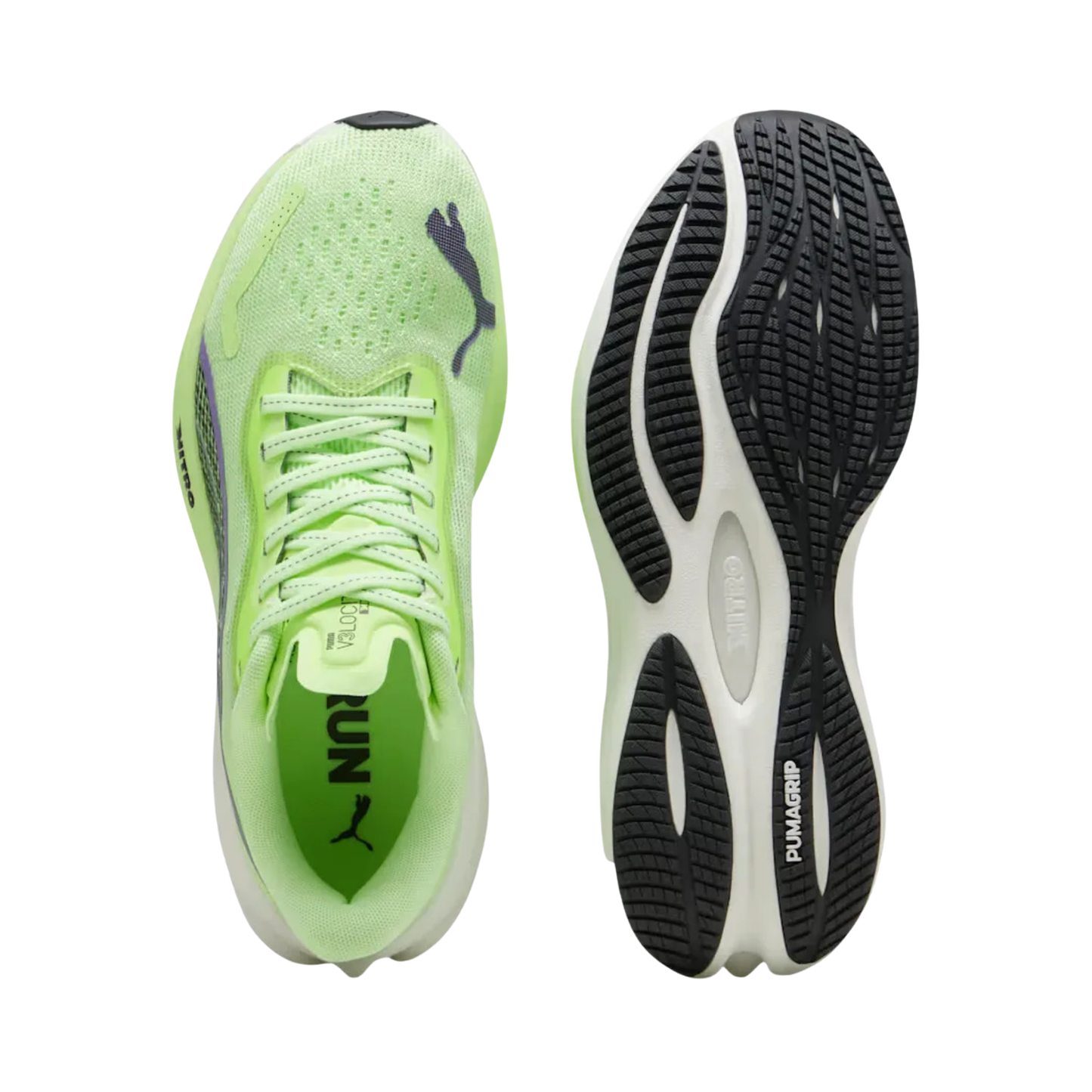 Tenis Puma Velocity Nitro 3 Wns Mujer 37774914 Verde Running