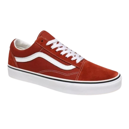 Tenis Vans Old Skool  Vn0a4u3bwk8 - Naranja/Blanco