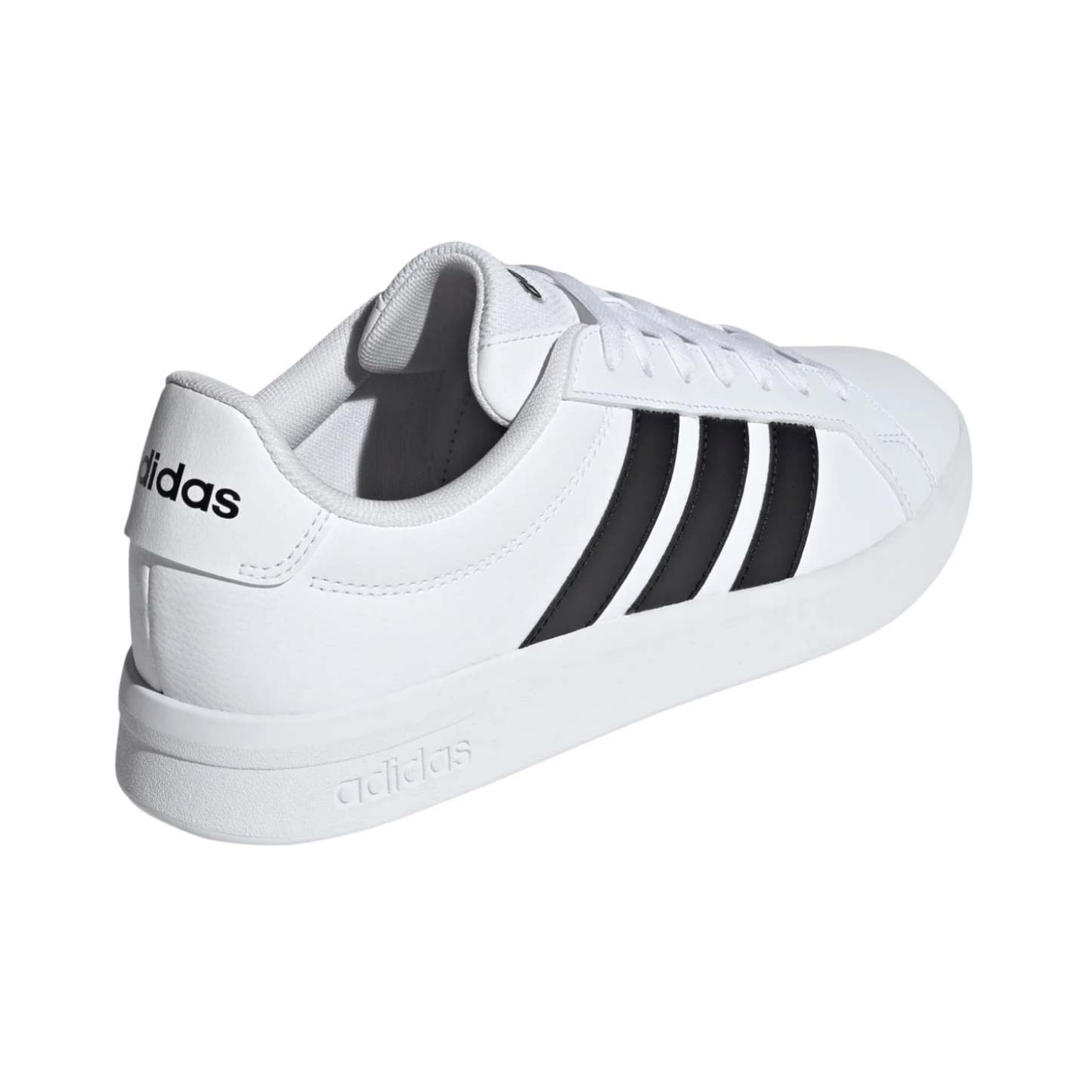 Tenis Adidas Grand Court Base 3.0 Unisex - JR4613 Blanco / Negro Casuales