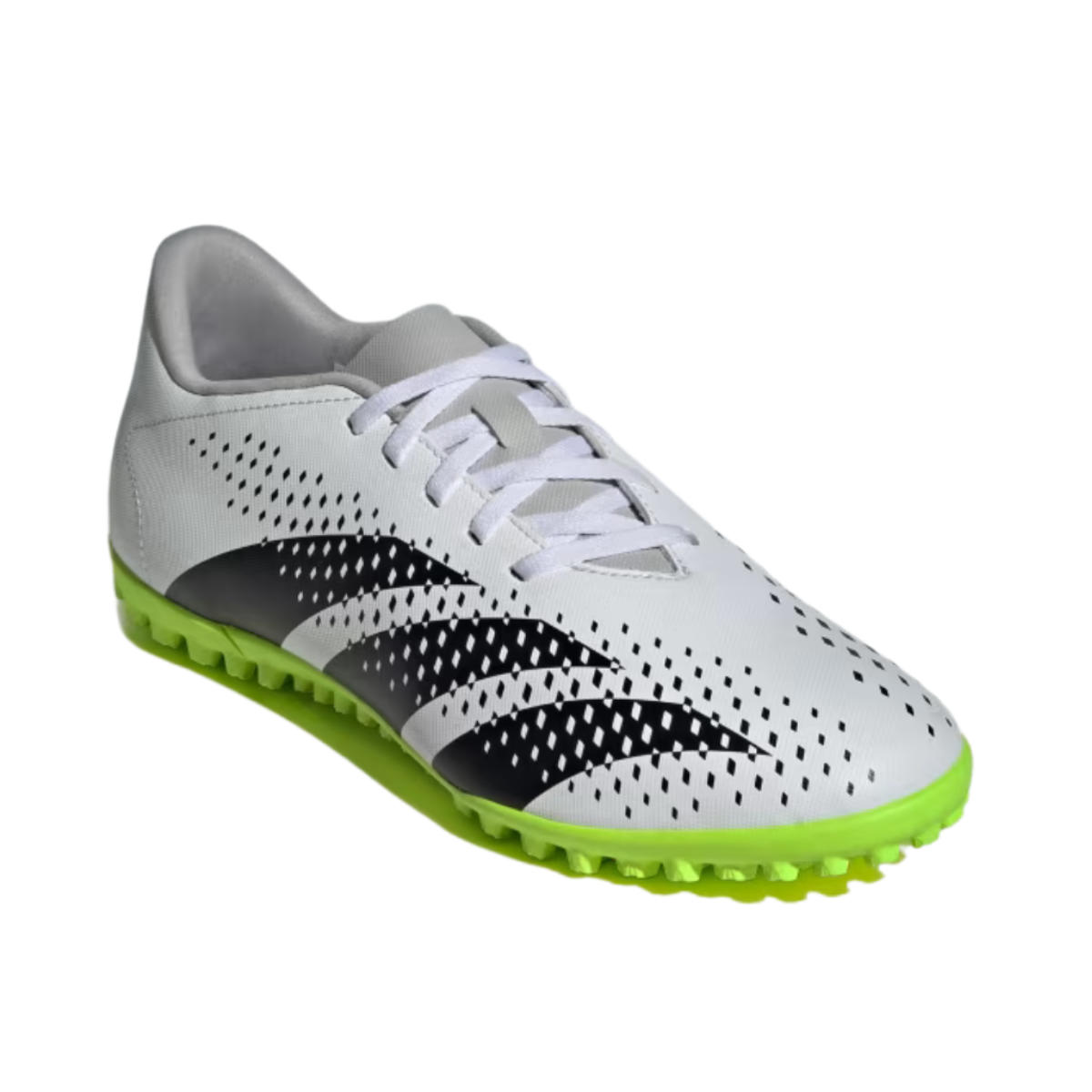 Tenis Adidas Predator Accuracy .4 TF Para Futbol - GY9995 Blanco Verde F