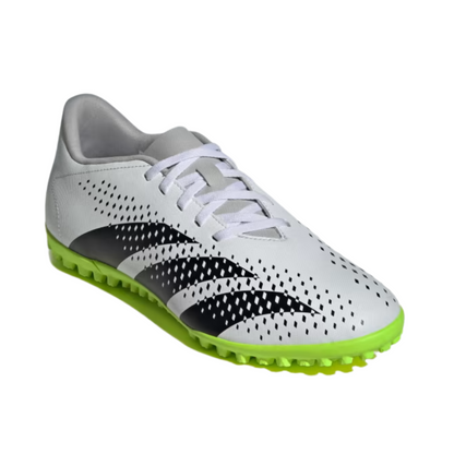 Tenis Adidas Predator Accuracy .4 TF Para Futbol - GY9995 Blanco Verde F