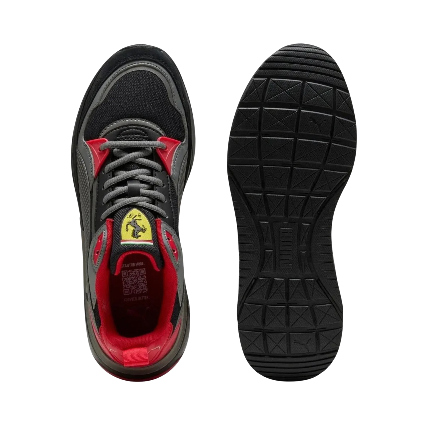 Tenis Puma Ferrari Trinity 2 Hombre - 30876204 Gris Casuales