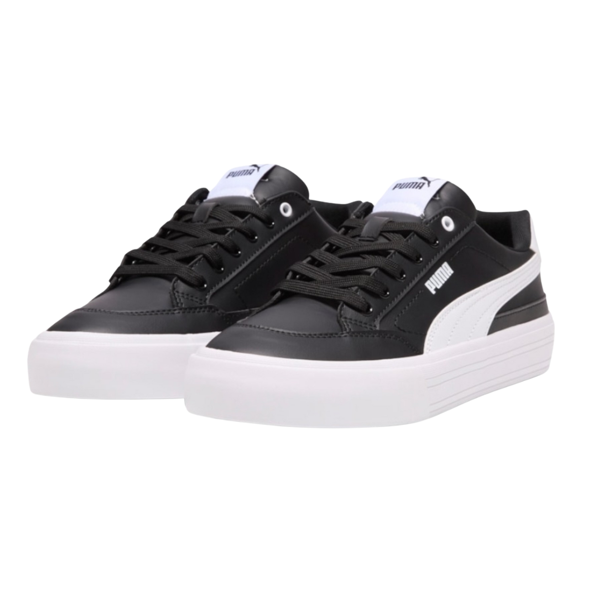 Tenis Puma Court Classic Vulc Fs Sl Unisex - 39756802 Ngo/bco