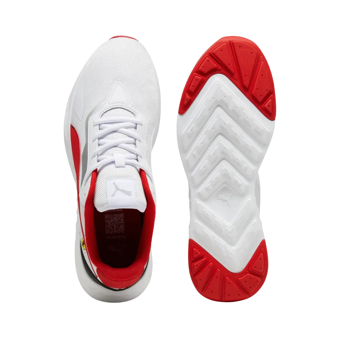 Tenis Puma Ferrari Tiburion Hombre 30751507 Blancos Casuales
