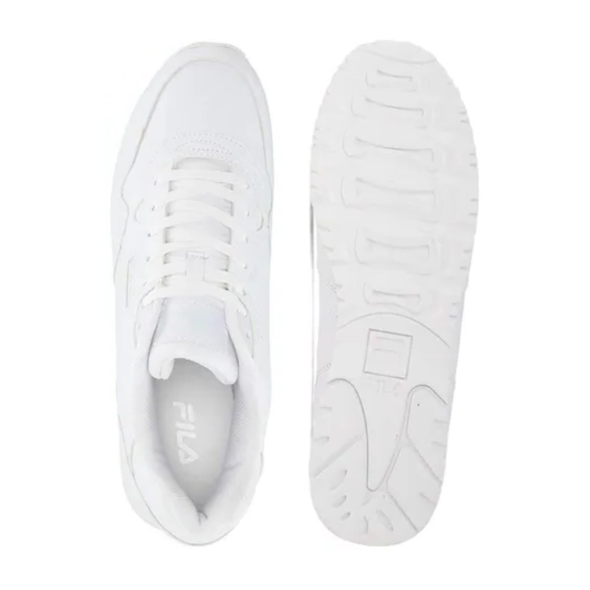 Tenis Fila Cress Hombre Juvenil Casual Unisex Sneakers - 1sc60512100 Blanco